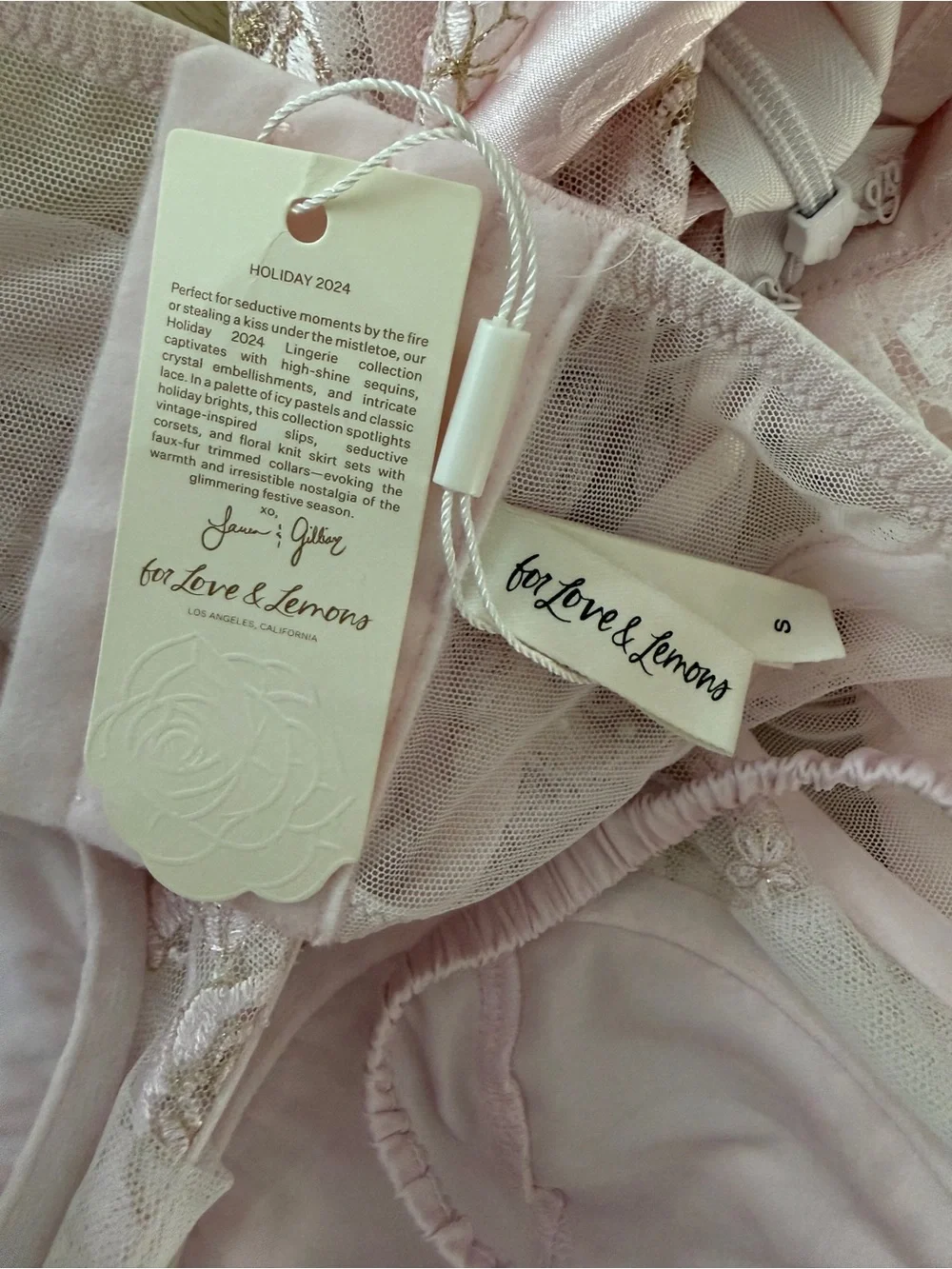 FOR LOVE & LEMONS Maribel Maxi Slip Dress - Picture 4 of 5